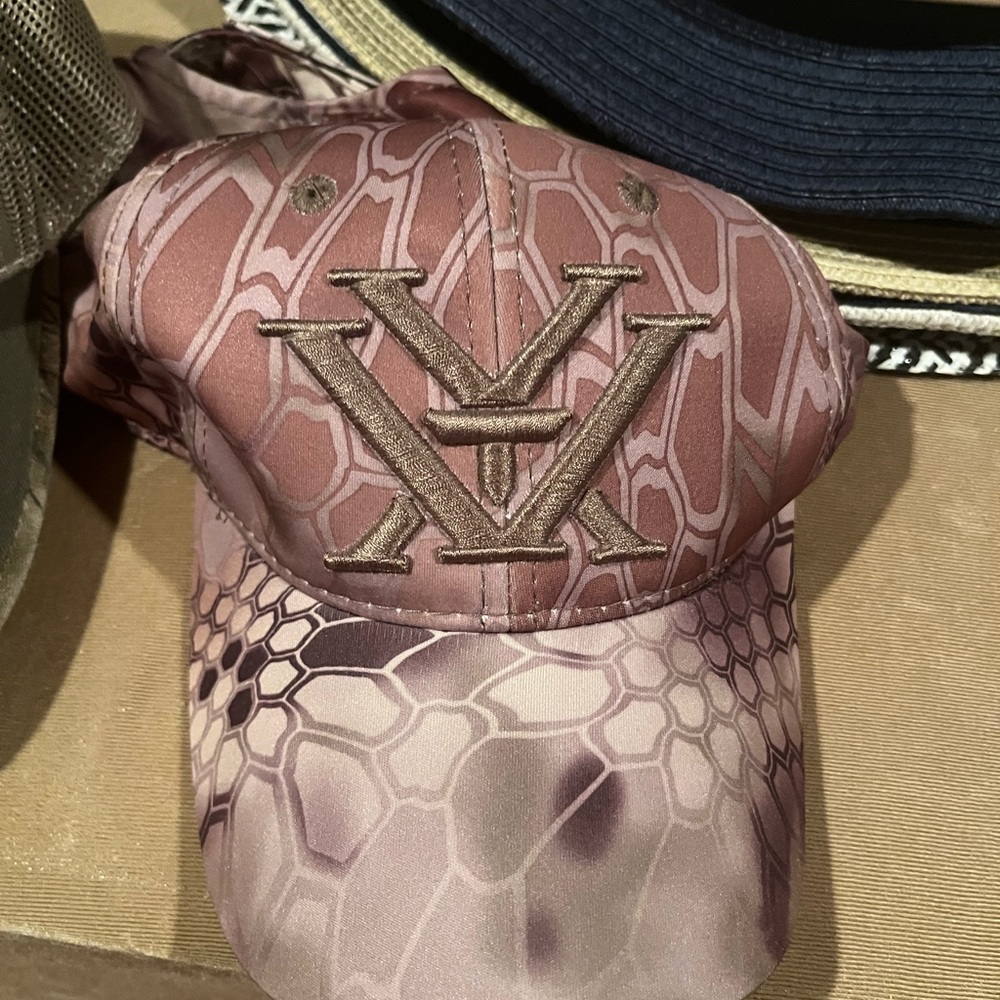 Stylish Pink and Brown Cap